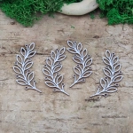 tekturka gałązki z listkami i kuleczkami – zestaw 4 szt.