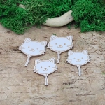 Tekturki balony kotki grawer  – zestaw 4 szt.