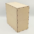 pudełko PCJ HDF 3 mm widok zamknięte 120x220x220 mm