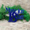 napis masz już 18 lat niebieski pleksi 3mm