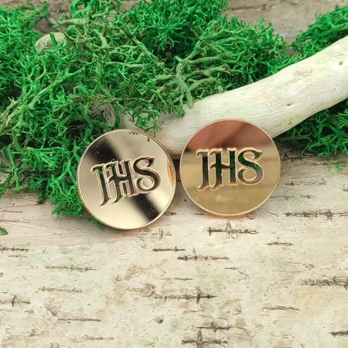 symbol ihs złota pleksi 23mm