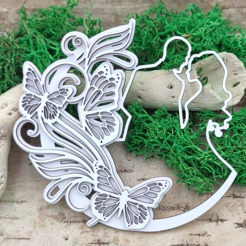 dekoracja ślubna handmade ramka