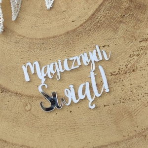 Pleksi - napis Magicznych Świąt