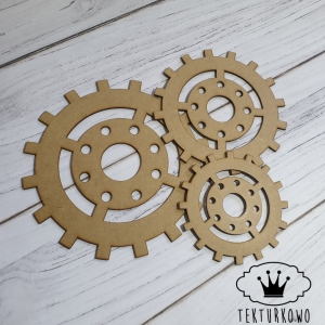 BAZA HDF- TRYBIK MAŁY, ZĘBATKA 15cm