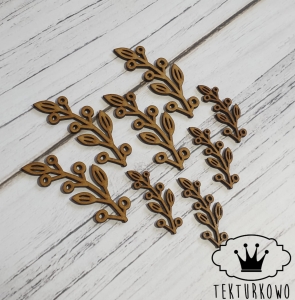 HDF- GAŁĄZKI 1- 8 elementów