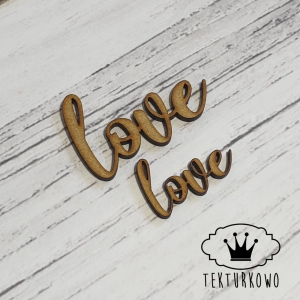HDF NAPISY- LOVE- 2 elementy