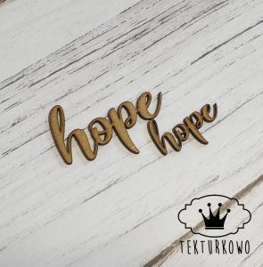 HDF NAPISY- HOPE- 2 elementy