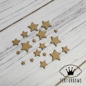 HDF- GWIAZDY ZESTAW- 18 elementów