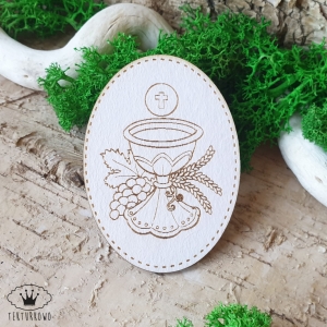 Tekturka- KIELICH hostia Komunia grawer