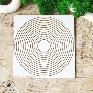 Tekturka- RAMKI DO SHAKERÓW- KOŁA- 13 elementów