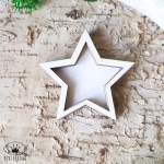 Tekturka- GWIAZDA SHAKER mała- 4 elementy