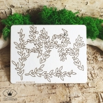 Tekturka- LISTKI 3- 5 elementów