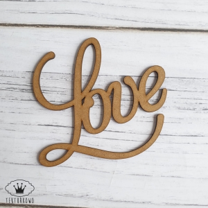 HDF NAPIS- LOVE 15 cm