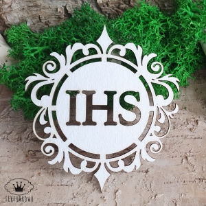 Tekturka- RAMKA AŻUROWA Z HOSTIĄ