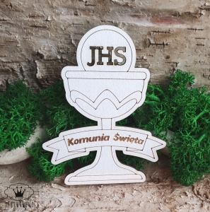 Tekturka- KIELICH z napisem, grawer