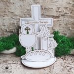 Tekturka- PIERWSZA KOMUNIA ŚWIĘTA- STANDBOX