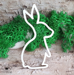 Tekturka- ZAJĄC WIELKANOCNY ramka