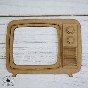 BAZA HDF- TELEWIZOR VINTAGE- 20 cm