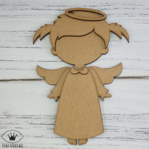 HDF- ANIOŁ WARSTWOWY, DZIEWCZYNKA 20cm