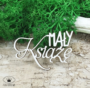 Tekturka napis-MAŁY KSIĄŻĘ
