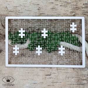 Tekturka- Tekturka- PUZZLE, PANEL, TŁO