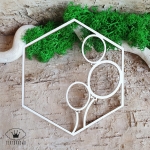 Tekturka- RAMKA BALONY- idealna na wieczko pudełka