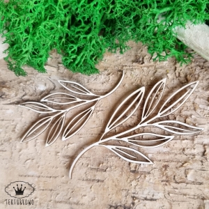 Tekturka- LIŚCIE, ażurowe