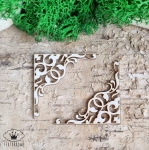 Tekturka- NAROŻNIKI, ORNAMENT- 2 elementy