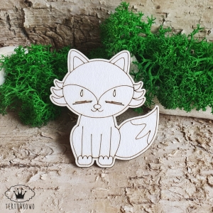 Tekturka- LIS kolorowanka