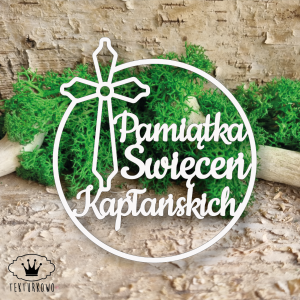 Tekturka- ROCZNICA ŚWIĘCEŃ KAPŁAŃSKICH, KRZYŻ