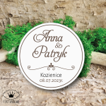 Tekturka napis- ŚLUB, ROCZNICA ŚLUBU , JUBILEUSZ- zamówienie indywidualne