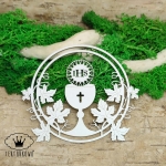 Tekturka „Kielich – Ramka Okrągła / Wianek / Winorośl”