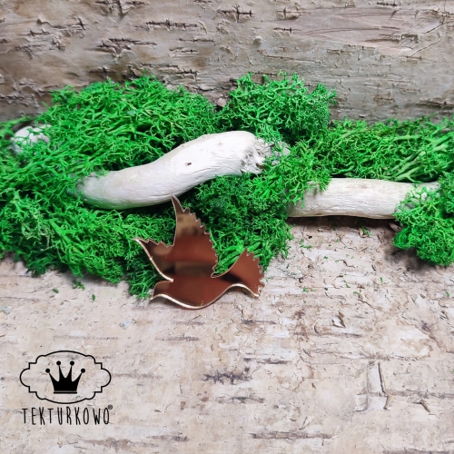 gołębie pleksi złote 45x34 mm – Tekturkowo