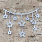 Girlanda z Gwiazdkami  • Pleksi Lustrzana (Złoto/Srebro)