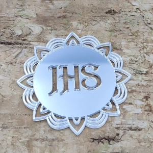 IHS Ozdobny, Pleksi Lustrzana (Złoto/Srebro)