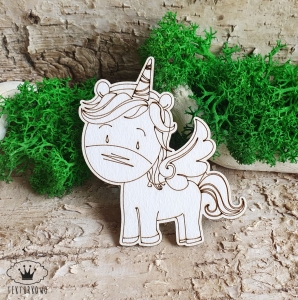 Tekturka- JEDNOROŻEC UNICORN kolorowanka